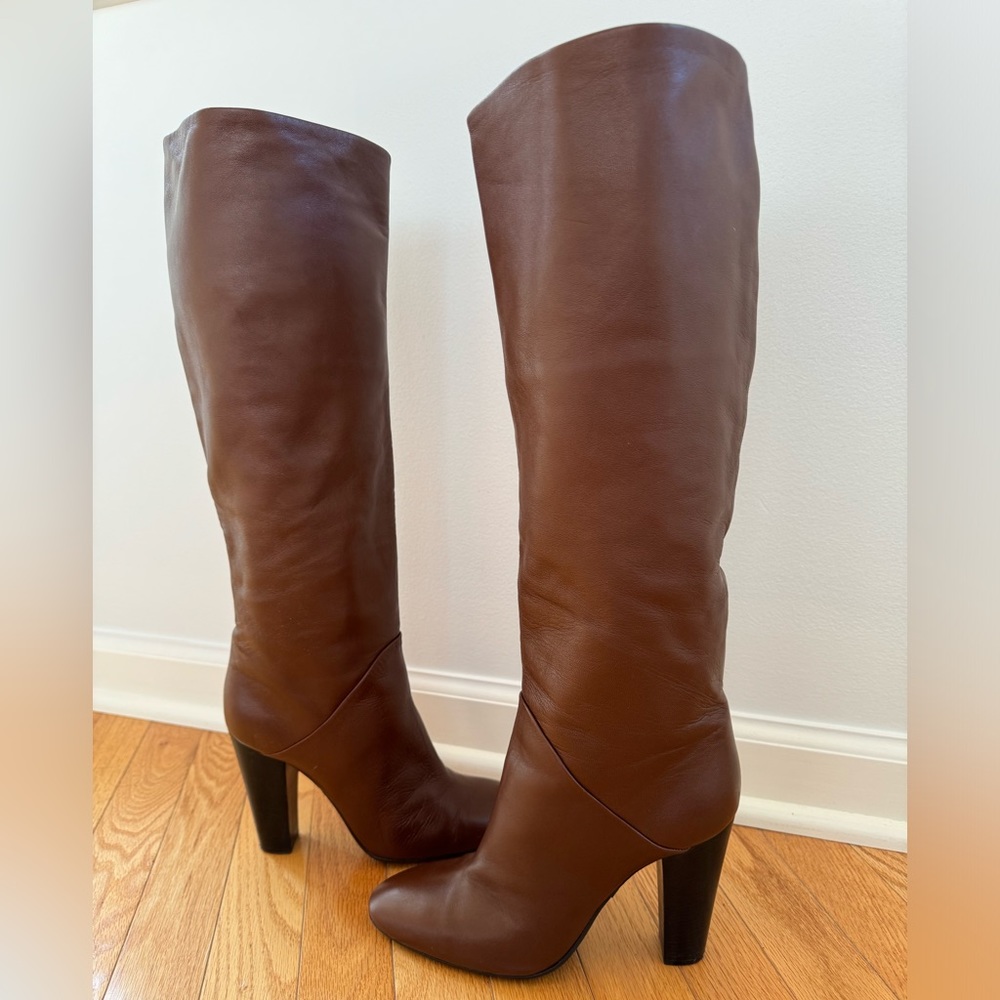 Stunning Giuseppe Zanotti Brown Leather Boots